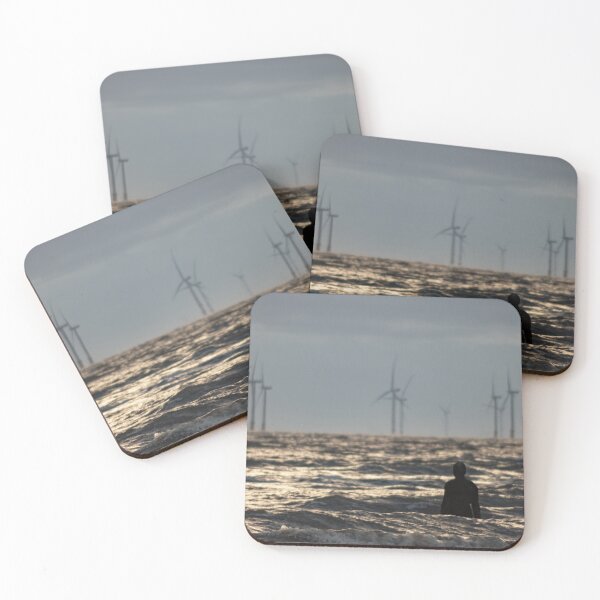 Item preview, Crosby Beach Iron Man at high tide designed and sold by Paul Madden.