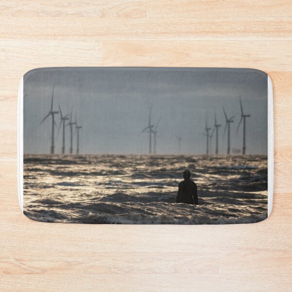 Item preview, Crosby Beach Iron Man at high tide designed and sold by Paul Madden.