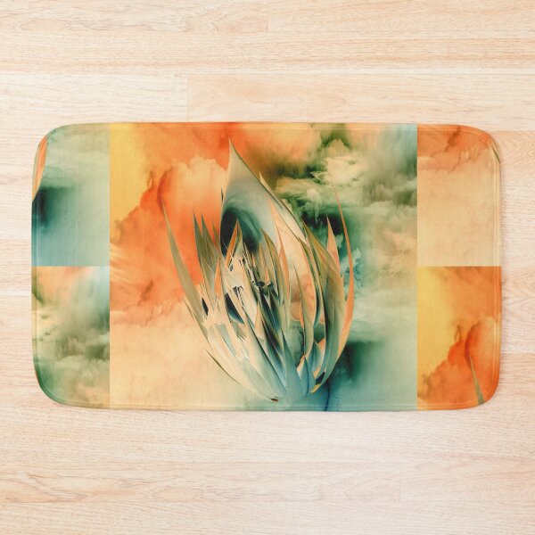 Item preview, Alien Pod in Troubled Sky Abstract designed and sold by BoundedChaos.
