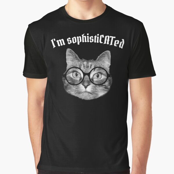 Item preview, I'm sophisticated cat designed and sold by Purr95.