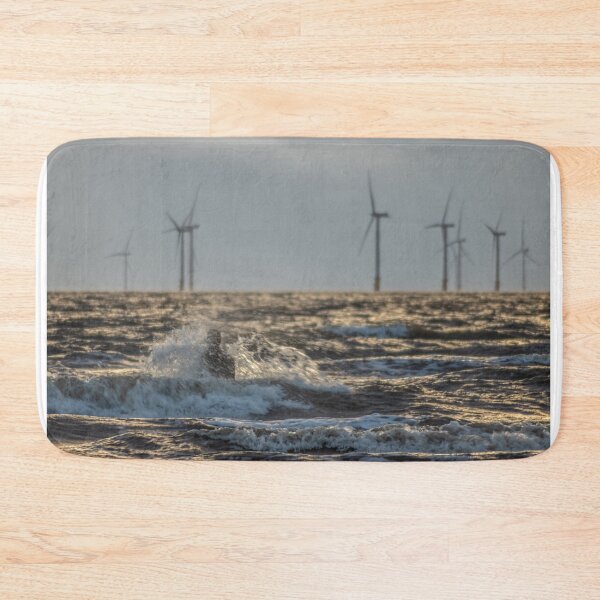 Item preview, Iron man hit by the waves designed and sold by Paul Madden.