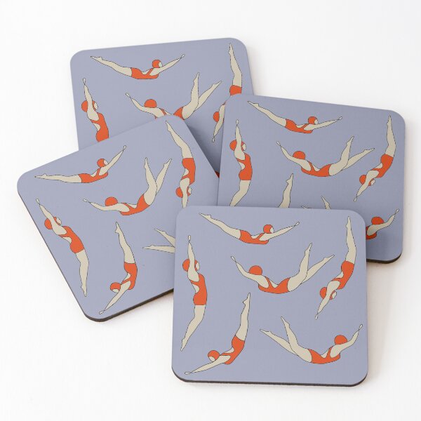 Item preview, Retro Swimmers designed and sold by PinkSnapdragon.