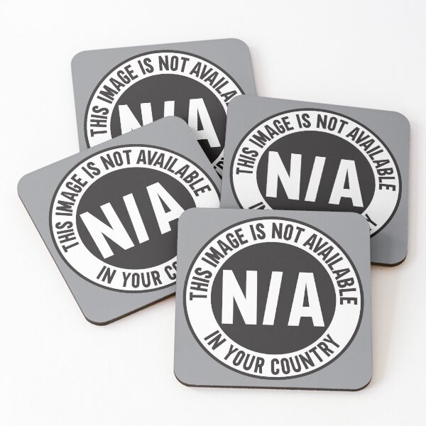 Item preview, Funny, Sarcasm Round Black And White Warning Sign Saying N/A This Image Is Not Available In Your Country Design designed and sold by NightGleam.