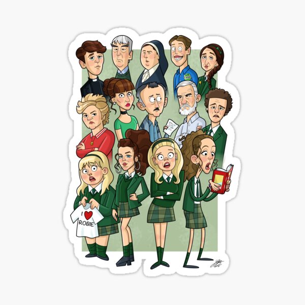Item preview, Derry Girls designed and sold by JamieBCartoons.