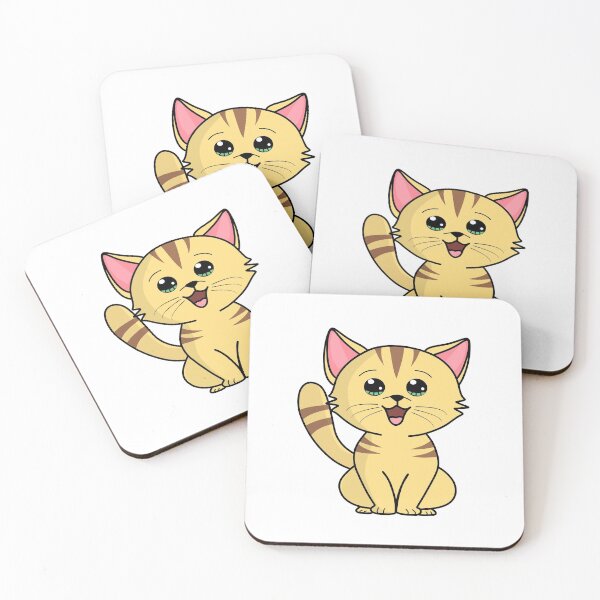 Item preview, adorable little cartoon kitty designed and sold by AnimalsCartoon.