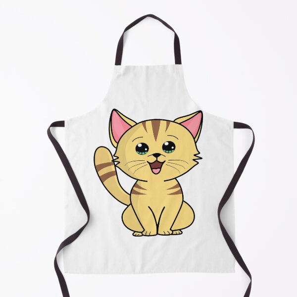 Item preview, adorable little cartoon kitty designed and sold by AnimalsCartoon.