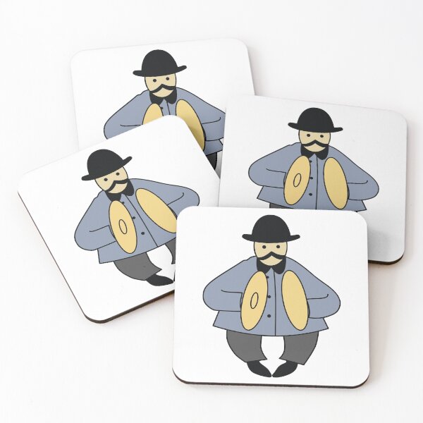 Item preview, The Man Playing Music Instrument Band Cymbals designed and sold by iTrending.