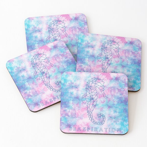 Item preview, Seaspiration- tie dye seahorse designed and sold by MusteDesigns.