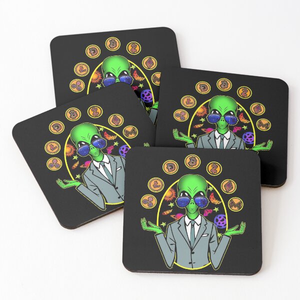 Item preview, Trippy crypto alien designed and sold by Infdesigner.