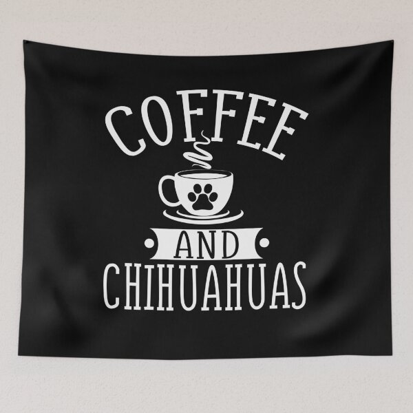 Item preview, Coffee and Chihuahuas designed and sold by Unique-Tees.