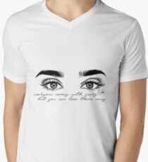Camiseta para hombre de cuello en v Lauren Jauregui 7/27