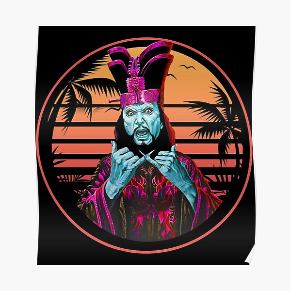 Vintage Lo Pan Gift Big Trouble In Little China Poster By Dianabigtrouble Redbubble