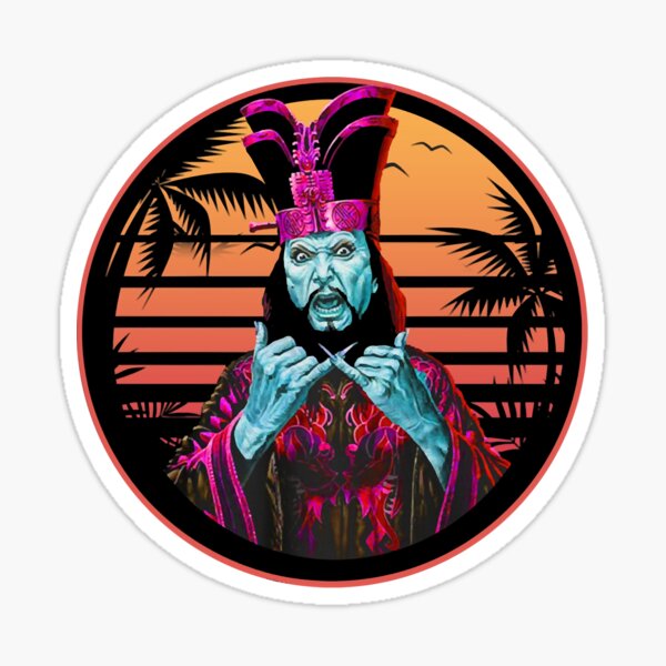 Vintage Lo Pan Gift Big Trouble In Little China Sticker By Dianabigtrouble Redbubble