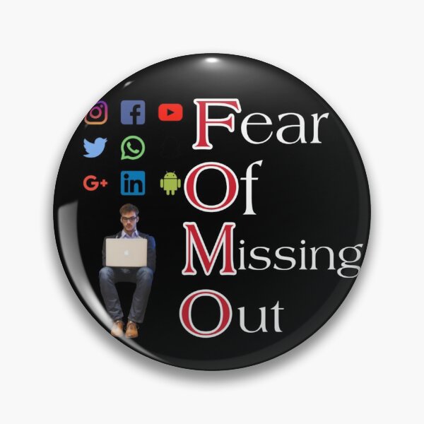 Item preview, Fear of missing out  designed and sold by Drawourdestiny ..