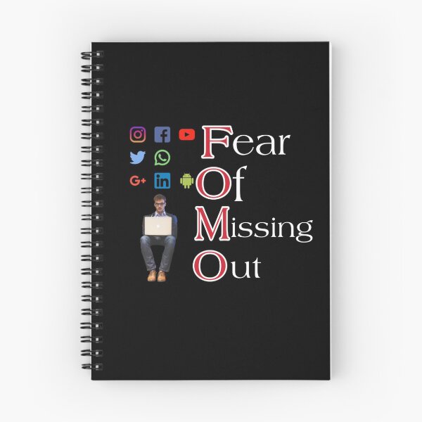 Item preview, Fear of missing out  designed and sold by Drawourdestiny ..
