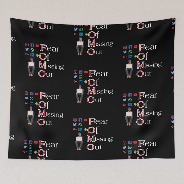Item preview, Fear of missing out  designed and sold by Drawourdestiny ..