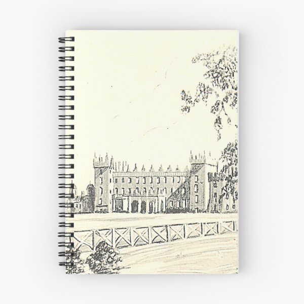 Item preview, Vintage Illustration of Floors Castle, Kelso, Scottish Borders designed and sold by yourscotborders.