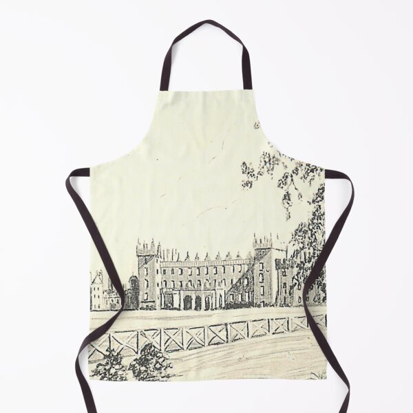 Item preview, Vintage Illustration of Floors Castle, Kelso, Scottish Borders designed and sold by yourscotborders.