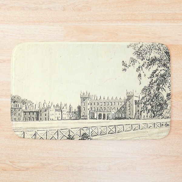 Item preview, Vintage Illustration of Floors Castle, Kelso, Scottish Borders designed and sold by yourscotborders.