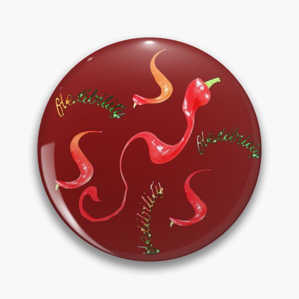 Item preview, Flexibility - meandering pepperoni - photo design with lettering designed and sold by kikidu21.