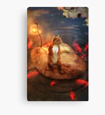 Columbus the Squirrel Canvas Print