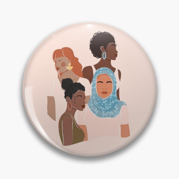Item preview, Seamless pattern with women different nationalities and cultures. Girl power, feminism, sisterhood background.  designed and sold by CoCoArt-Ua.