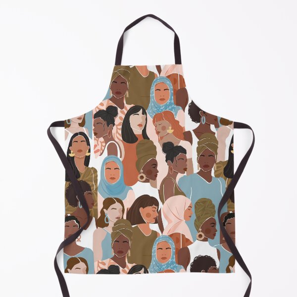 Item preview, Seamless pattern with women different nationalities and cultures. Girl power, feminism, sisterhood background.  designed and sold by CoCoArt-Ua.