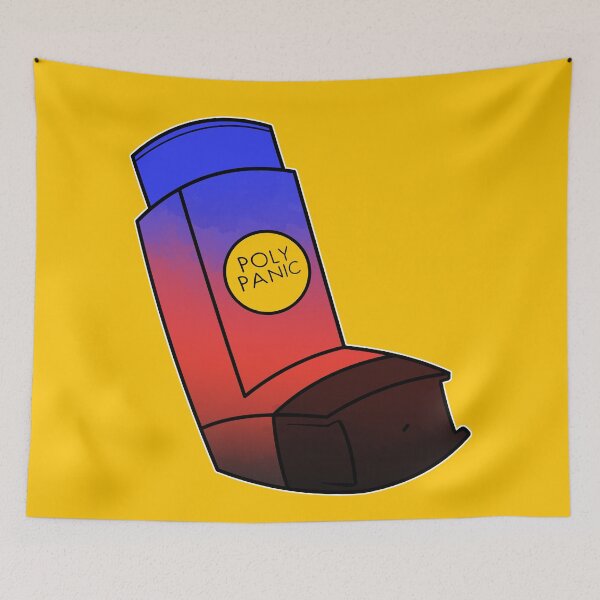 Item preview, Poly Panic! - The queer inhalers series designed and sold by Chiara Filincieri.