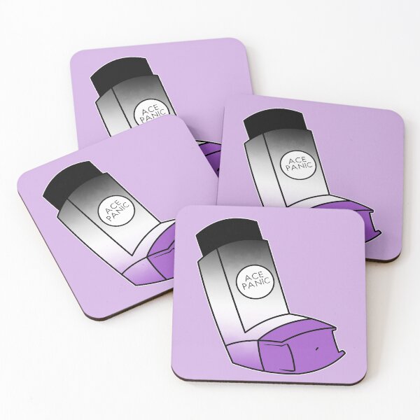 Item preview, Ace Panic! - The queer inhalers series designed and sold by Chiara Filincieri.