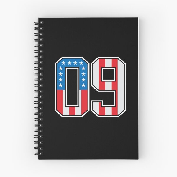 Item preview, 9 American Classy Numbers nine United States Flag designed and sold by Urosek.