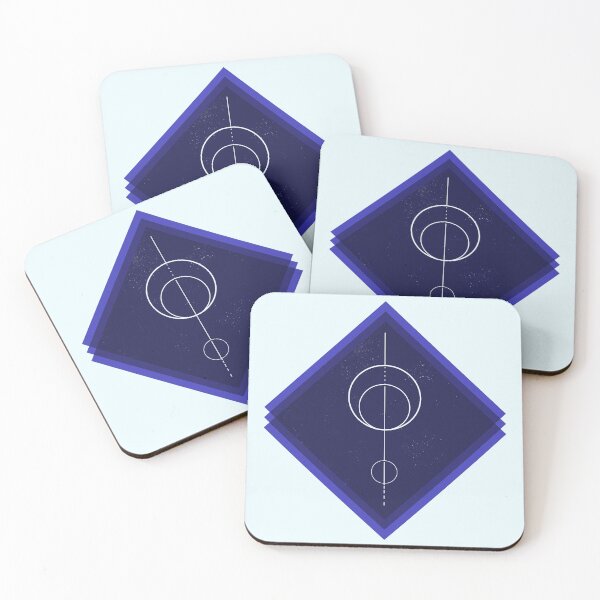 Aperçu de l'œuvre losange bleu constellation créée et vendue par LeaPoupin.