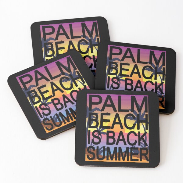 Item preview, Cool Palm Beach Lover Summertime Vintage Gift for him or her designed and sold by RS-Collections.