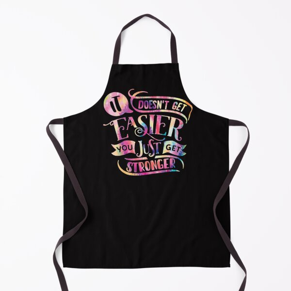 Item preview, It Never Gets Easier You Just Get Stronger, motivational quotes designed and sold by ArtDeziGn.