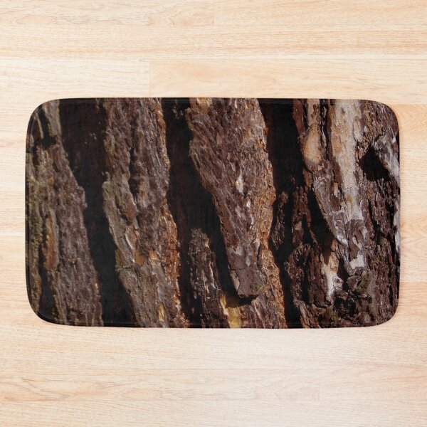 Item preview, Black pine tree bark pattern designed and sold by Treemonk.