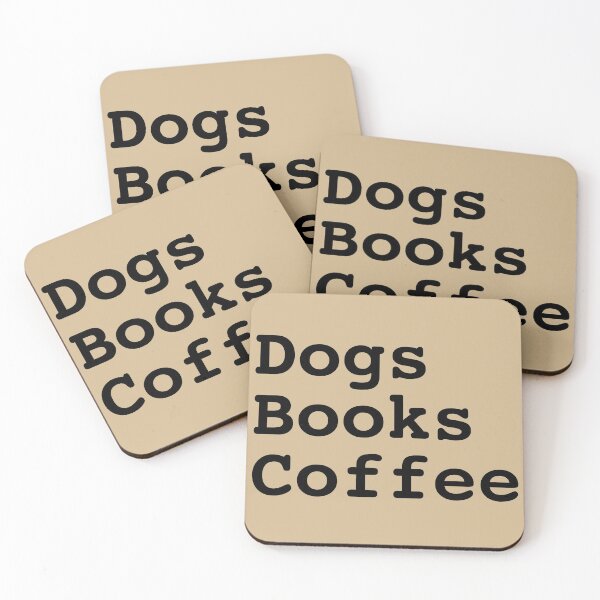 Item preview, Dogs Books Coffee designed and sold by 3gomen.