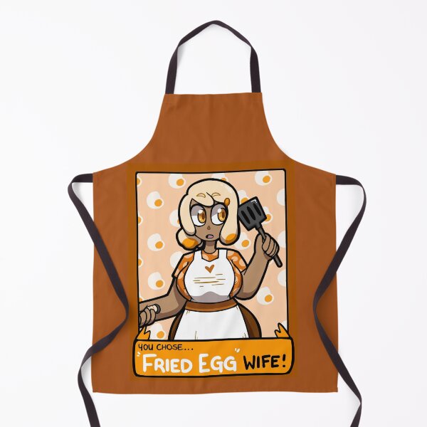 Item preview, Fried Egg Wife designed and sold by PinkCloudSketch.