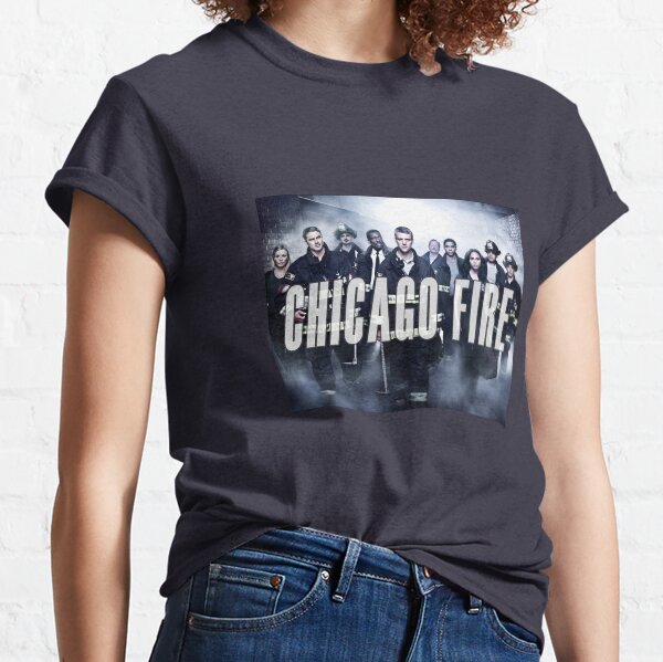Fuego de Chicago Camiseta clásica