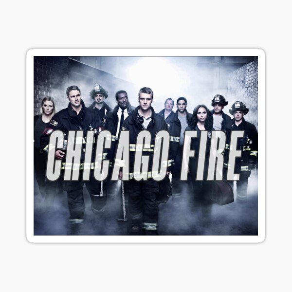 Chicago Fire Sticker For Sale By Jodes Redbubble