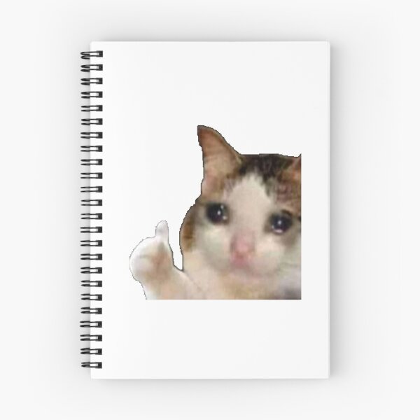 Item preview, Sad cat meme designed and sold by Shrewd Mood.
