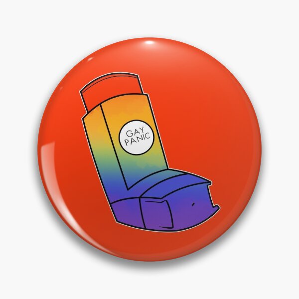 Item preview, Gay Panic! - The queer inhalers series designed and sold by Chiara Filincieri.