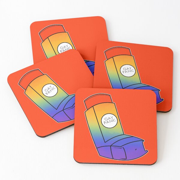 Item preview, Gay Panic! - The queer inhalers series designed and sold by Chiara Filincieri.