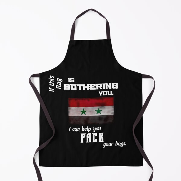Item preview, Syrian flag - pack your bags designed and sold by 2Girls1Shirt.