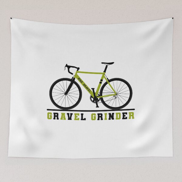 Item preview, Gravel Grinder - Green Black Road Bike Ride Gravel designed and sold by grinta2021.