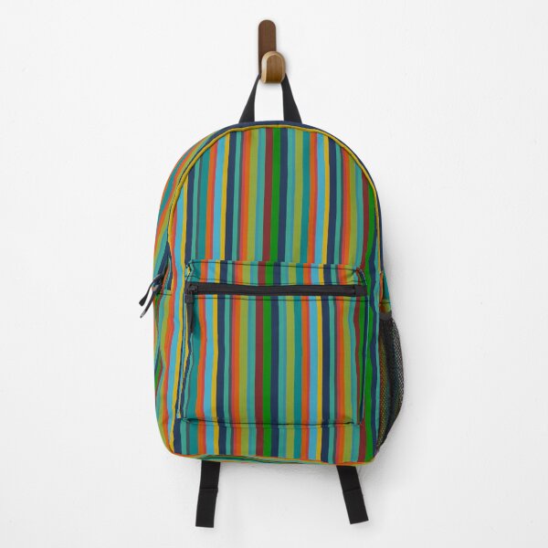 Item preview, Vertical parallel colorful lines pattern designed and sold by likebakerdo.
