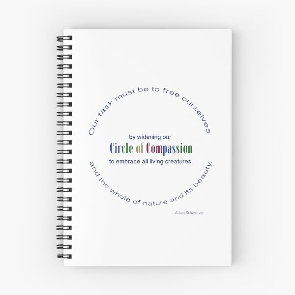 Item preview, The Circle of Compassion - Animal Rights Quotation designed and sold by TheCurators.