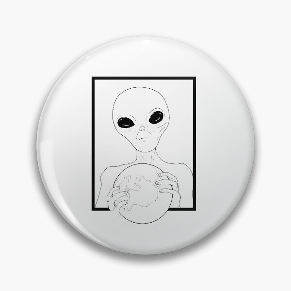 Item preview, Alien with world T-shirt designed and sold by cifowski-dsn.