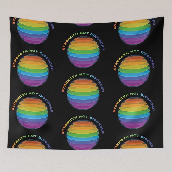Item preview, Celebrate Neurodiversity Strength Not Disorder Infinity designed and sold by TammiPrez.