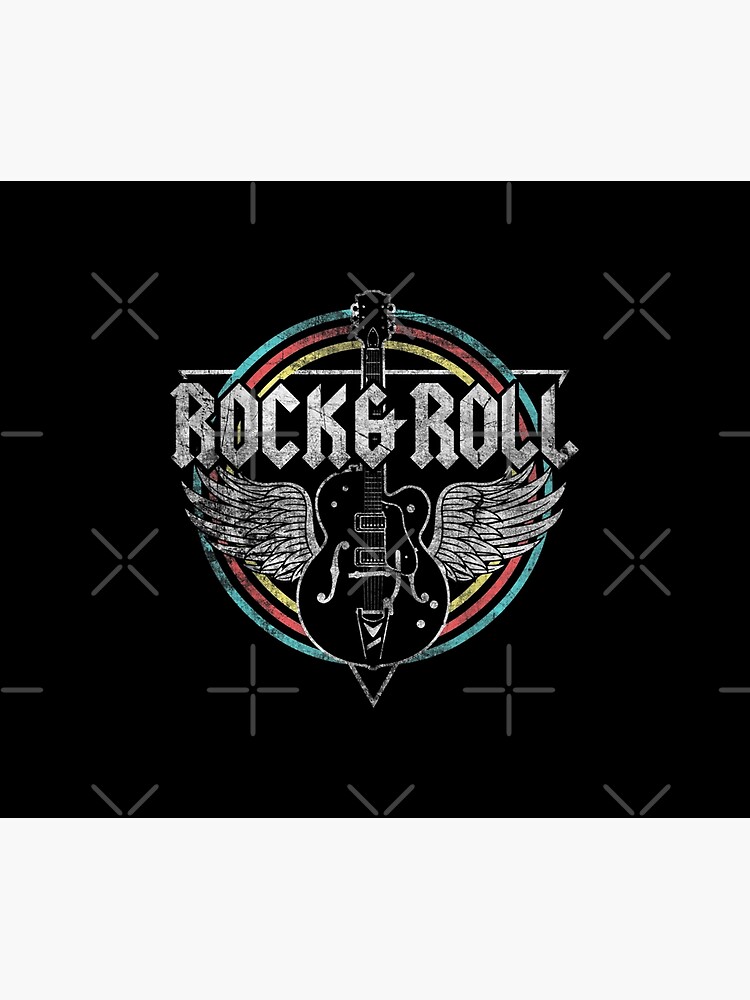 Discover Manta de Lana Música Rock n Roll 152 x 203cm