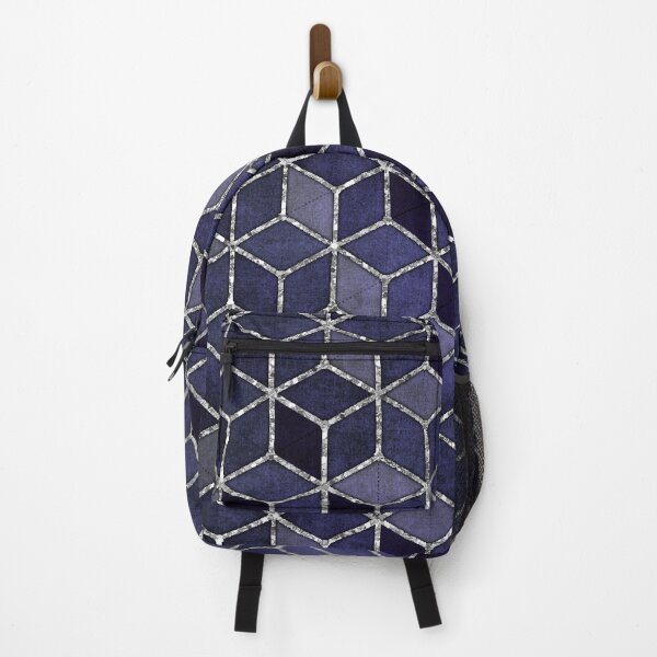 Item preview, Shades Of Purple Cubes Pattern designed and sold by Gypsy  Queen.