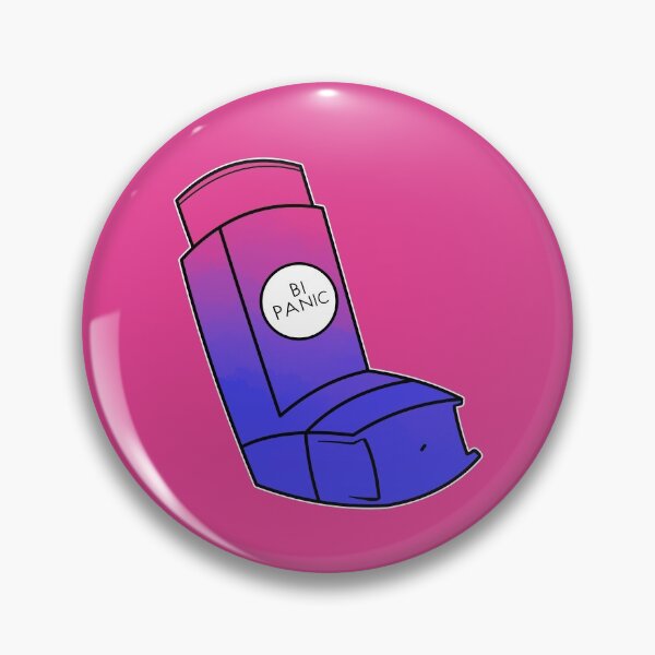 Item preview, Bi Panic! - The queer inhalers series designed and sold by Chiara Filincieri.